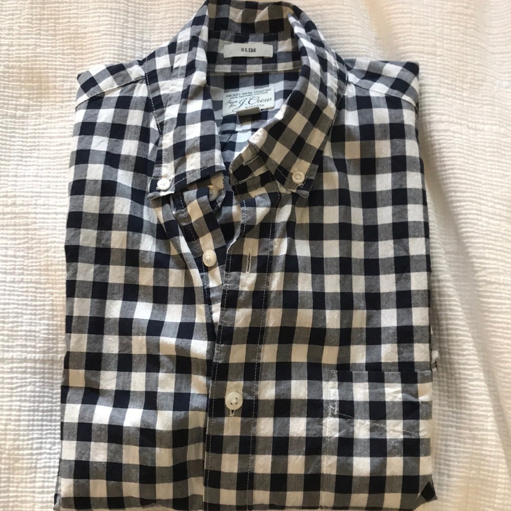 Jcrew men’s slim fit stretch shirt